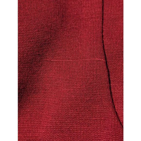 41Hawthorn Burgundy Dita Sleeveless Ponte Knit Tuck Pleated NWT Womens Sz M - Picture 10 of 15